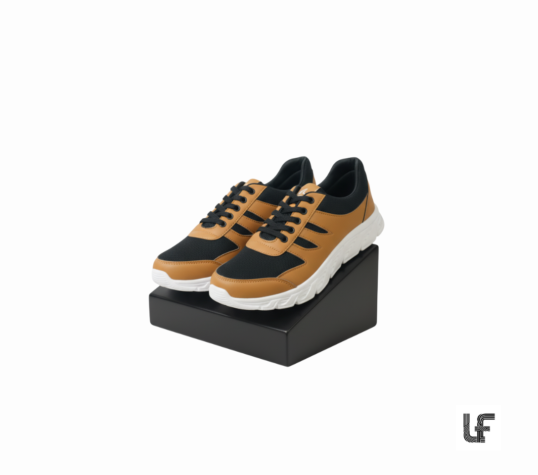 Two-Tone Casual Sneakers