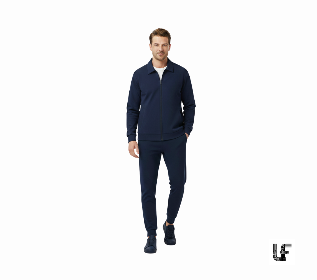 Collared Zip-Up Tracksuit