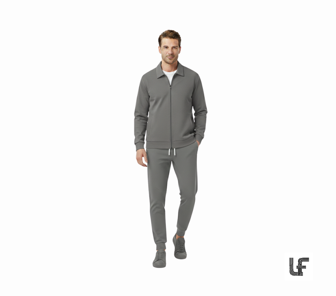 Collared Zip-Up Tracksuit