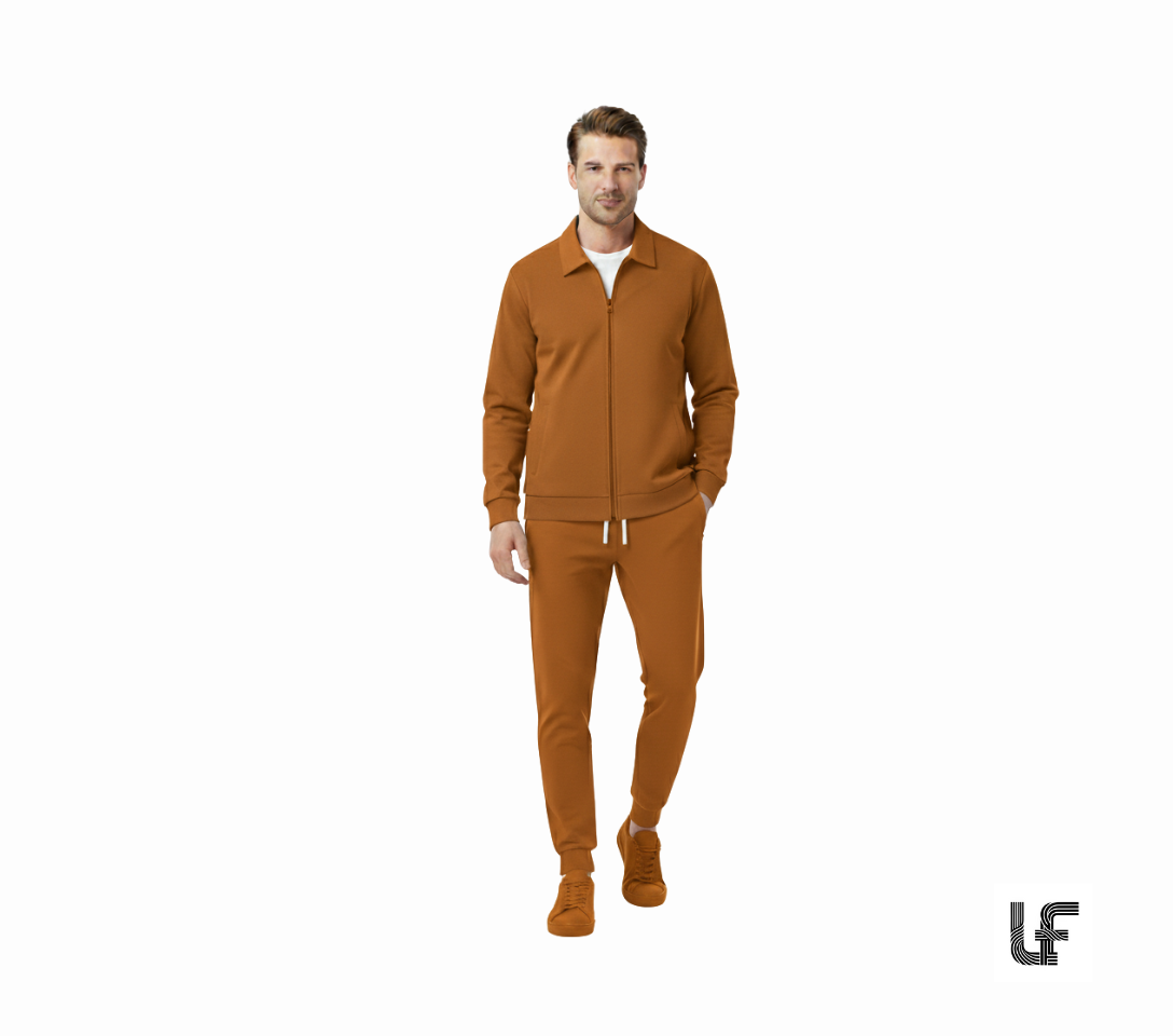 Collared Zip-Up Tracksuit