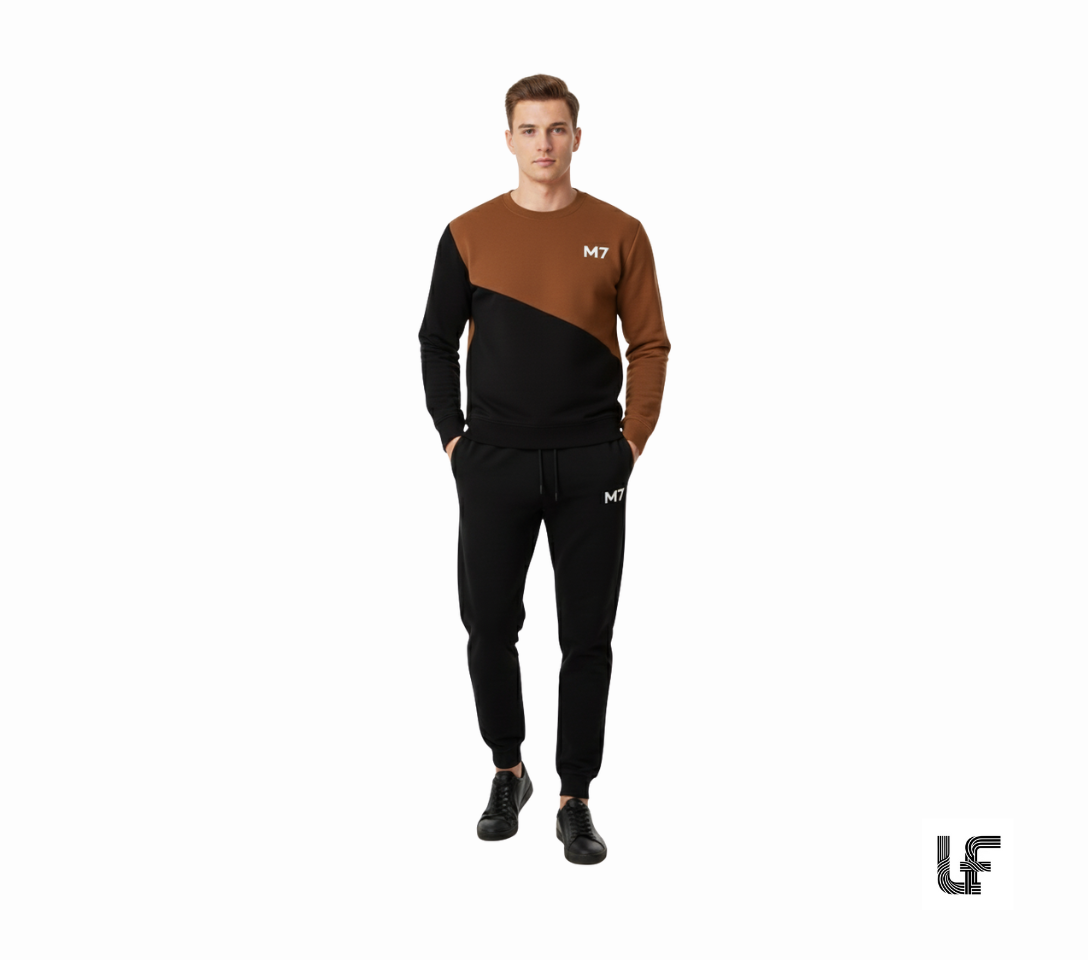 Colorblock Pullover Tracksuit