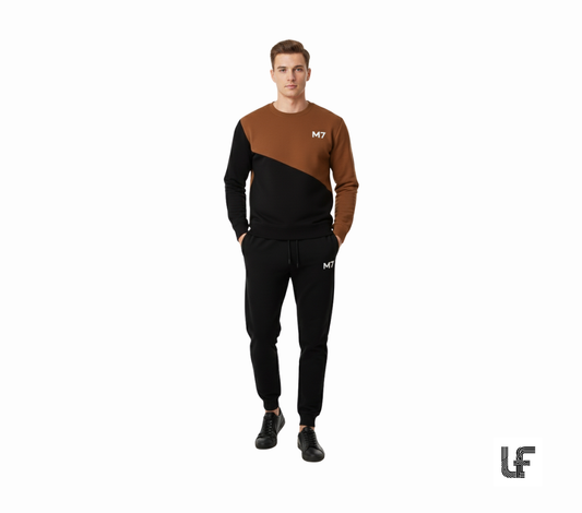 Colorblock Pullover Tracksuit