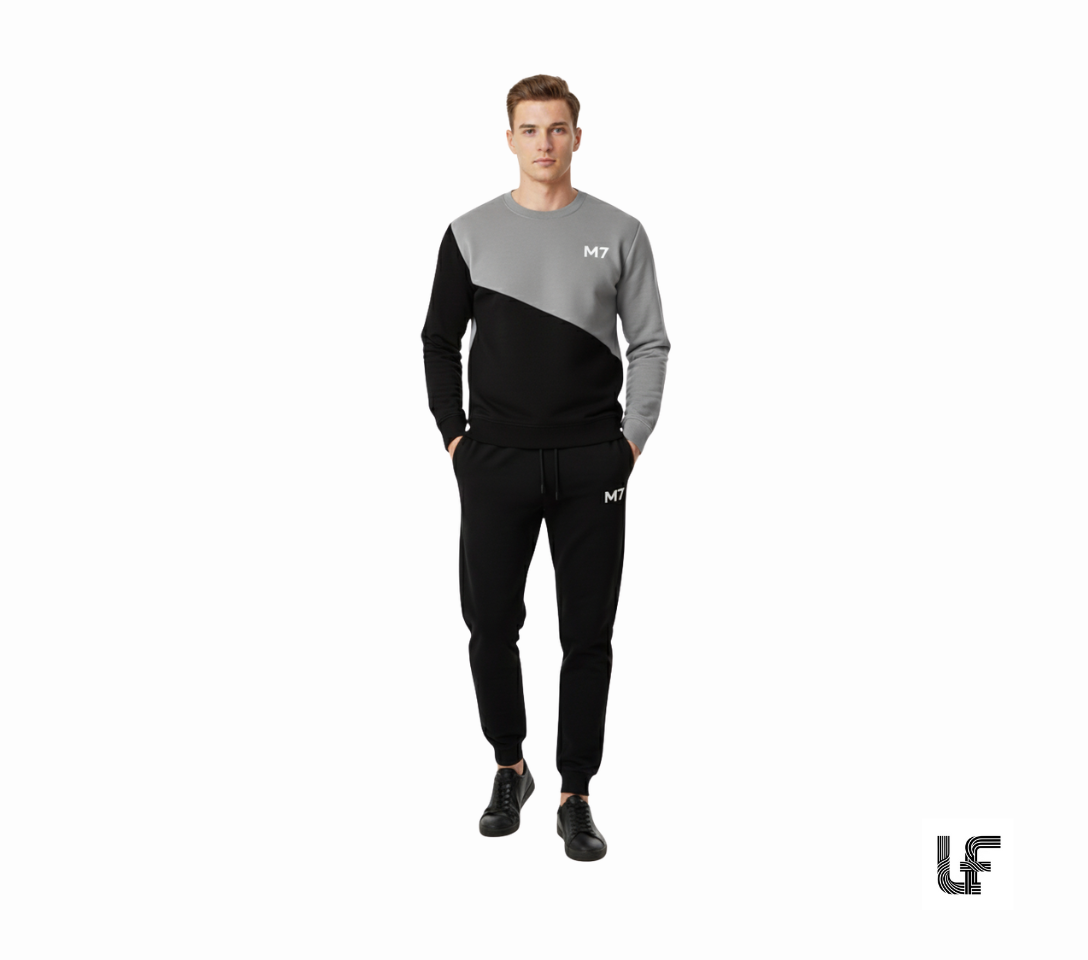 Colorblock Pullover Tracksuit