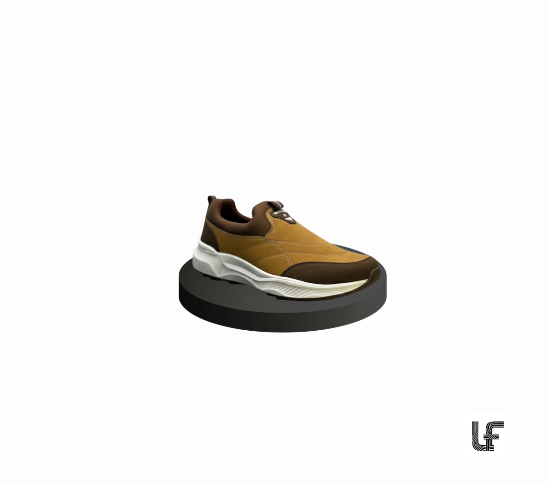 Tan and Brown Casual Shoes